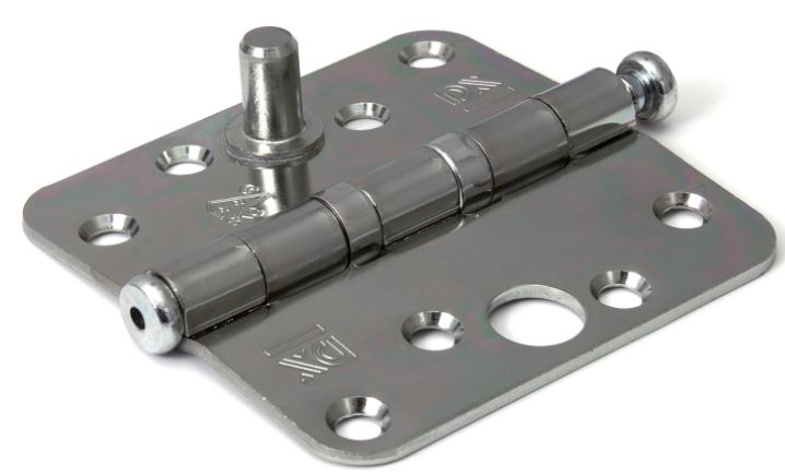 Kogellagerscharnier 89x89 mm ronde hoek SKG***®