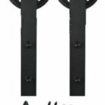 Set spaakwielen voor extra deur schuifrailsysteem 4753.000