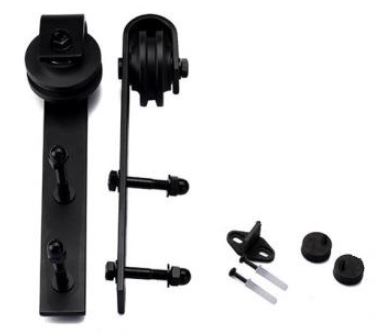 Set wielen voor extra deur schuifrailsysteem 4752.000