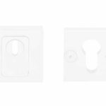 SQUARE LSQVEIL-C-KT SKG3 Veiligheid-rozet vierkant + kerntrekbeveiliging Mat Wit