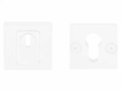 SQUARE LSQVEIL-C-KT SKG3 Veiligheid-rozet vierkant + kerntrekbeveiliging Mat Wit