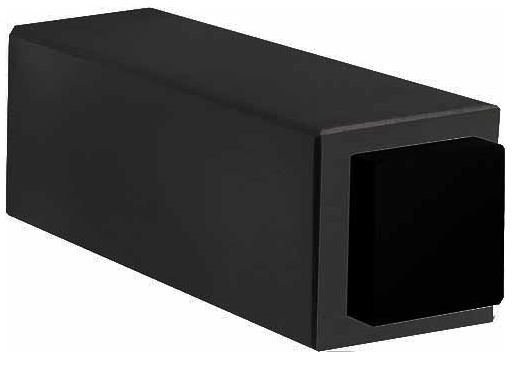 Deurstop SQUARE LSQ25 60MM Mat Zwart