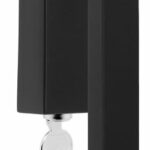 Draaikiepgarnituur SQUARE JB100DKLOCK Rechts Mat Zwart