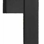 Draaikiepgarnituur SQUARE LSQIIDK Links Mat Zwart