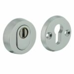 Intersteel SKG3 Veiligheid-rozet rond met kerntrekbeveiliging Aluminium F1