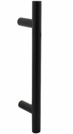 Set Deurgrepen BASICS LBT PA 300 mm Mat Zwart