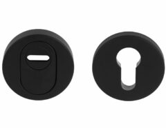 SKG3 Veiligheid-Rozet Met Kerntrekbeveiliging Mat Zwart