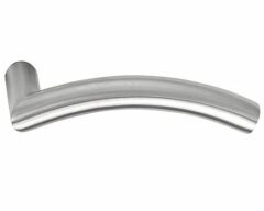 Gatdeel Rechts Deurkruk BASIC LBIV-19-ZR zonder rozet Mat RVS