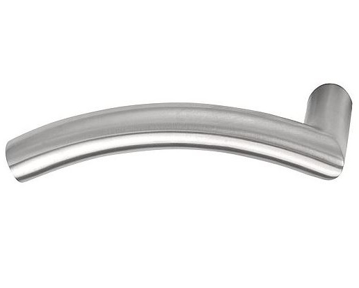 Gatdeel Links Deurkruk BASIC LBIV-19-ZR zonder rozet Mat RVS