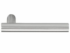 Gatdeel Deurkruk BASIC LBVII-19-ZR zonder rozet Mat RVS