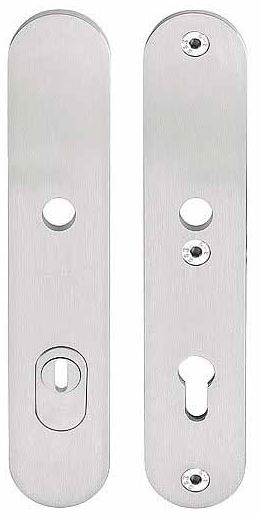 Veiligheidsbeslag PC55 met kerntrek beveiliging BASICS LBSM-50KT kruk/kruk SKG3 RVS