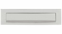 Briefplaat BASICS LB535 Mat RVS