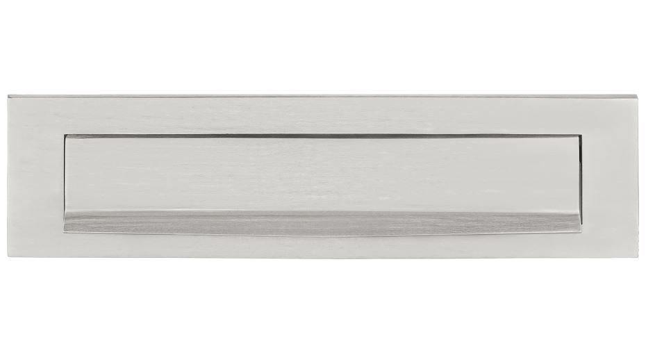 Briefplaat BASICS LB535 Mat RVS