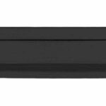 Briefplaat BASICS LB535 Mat Zwart