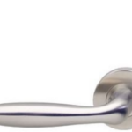 Gatdeel Links Deurkruk Jupiter op Rond Rozet RVS