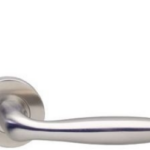 Gatdeel Rechts Deurkruk Jupiter op Rond Rozet RVS