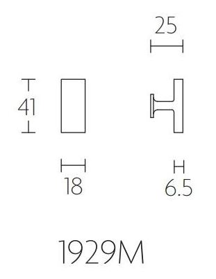 Meubelknop TIMELESS 1929M mat zwart - Afbeelding 2