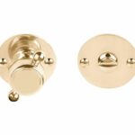 Toiletgarnituur BOSCO LZWC50B Messing Ongelakt