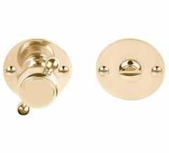 Toiletgarnituur BOSCO LZWC50B Messing Ongelakt