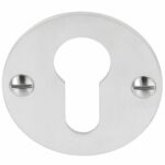 Cilinderplaatje BOSCO LZBY50 Gepolijst RVS