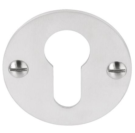 Cilinderplaatje BOSCO LZBY50 Gepolijst RVS