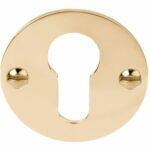 Cilinderplaatje BOSCO LZBY50 Messing Ongelakt