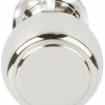 Knopkruk BOSCO LZ200PD op rozet Gepolijst RVS