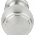 Voordeurknop BOSCO LZ200V Vast op rozet rvs