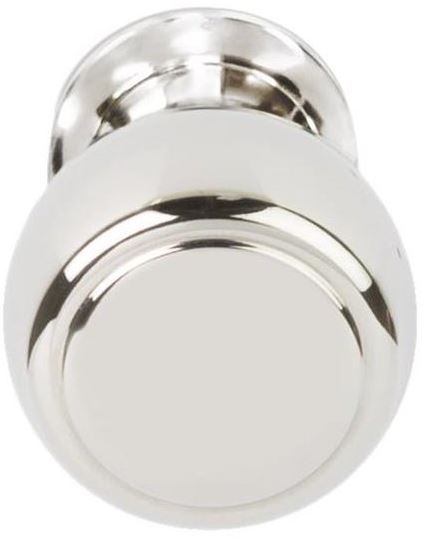 Voordeurknop BOSCO LZ200V Vast op Rozet Gepolijst RVS