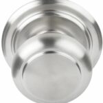 Voordeurknop BOSCO LZ201V Vast op Rozet RVS