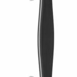 Deurgreep BOSCO LZ185 Mat RVS/Mat Zwart