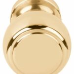 Meubelknop BOSCO LZ35M Messing Ongelakt