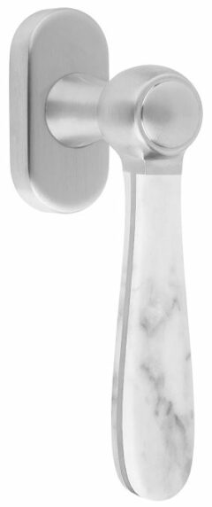 Draaikiepgarnituur BOSCO LZ100-DKO Mat RVS/Marmer