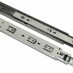 Paar ladegeleiders Push-to-open volledig uittrekbaar 40 cm