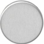 Afdekrozet rond plat verdekt rvs