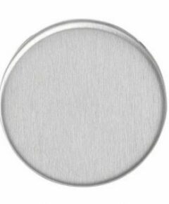 Afdekrozet rond plat verdekt rvs