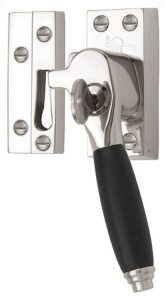 Raamsluiting TIMELESS RBA-1934 Rechts Glans Nikkel/Ebbenhout