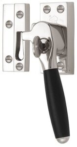 Raamsluiting TIMELESS RBA-1932 Rechts Mat Nikkel/Ebbenhout