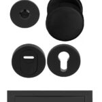 Voordeurset 51 SKG3 RVS Mat Zwart