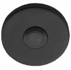 Beldrukker BASIC LB50 Rond PVD Gunmetal