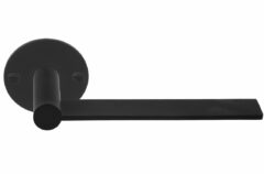 Deurkruk EDGY EGR50 op rozet Mat Zwart