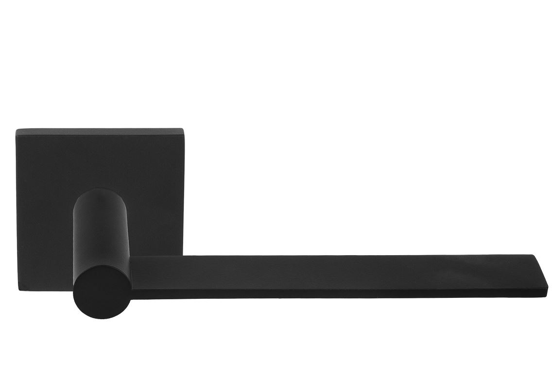 Deurkruk EDGY EGQ50 op rozet Mat Zwart