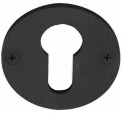 Cilinderplaatje EDGY EGBY50 Mat Zwart