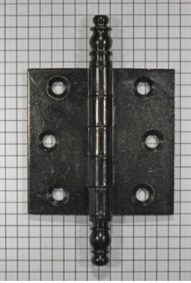Scharnier ijzer zwart, 2,5" (63 x 63 mm)