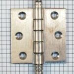 Scharnier, 2.5" (63 x 63 mm) nikkel mat