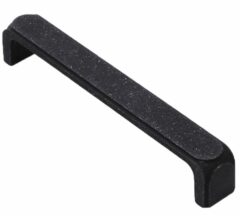 Greep Oval Mat Zwart IJzerkleur 160 mm