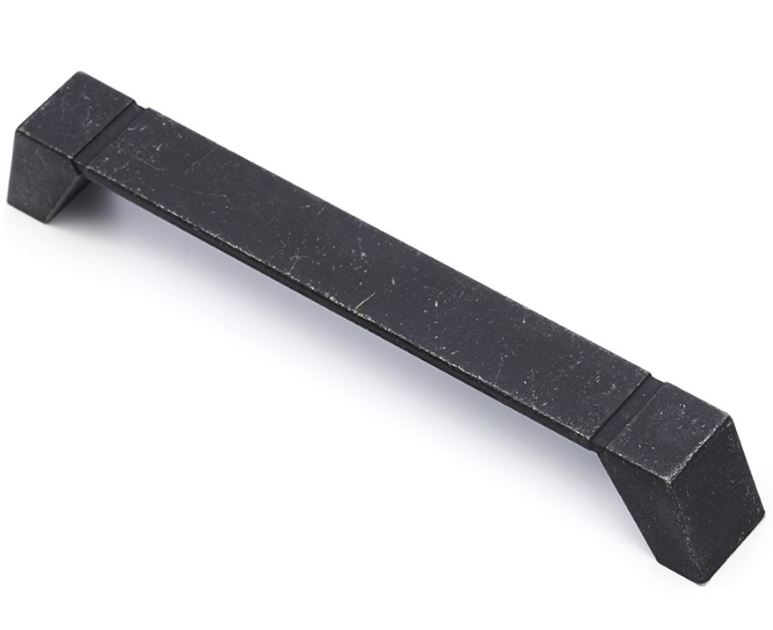 Greep Strip mat zwart IJzerkleur 160 mm