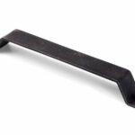 Greep Kentucky Mat Zwart IJzerkleur 192 mm