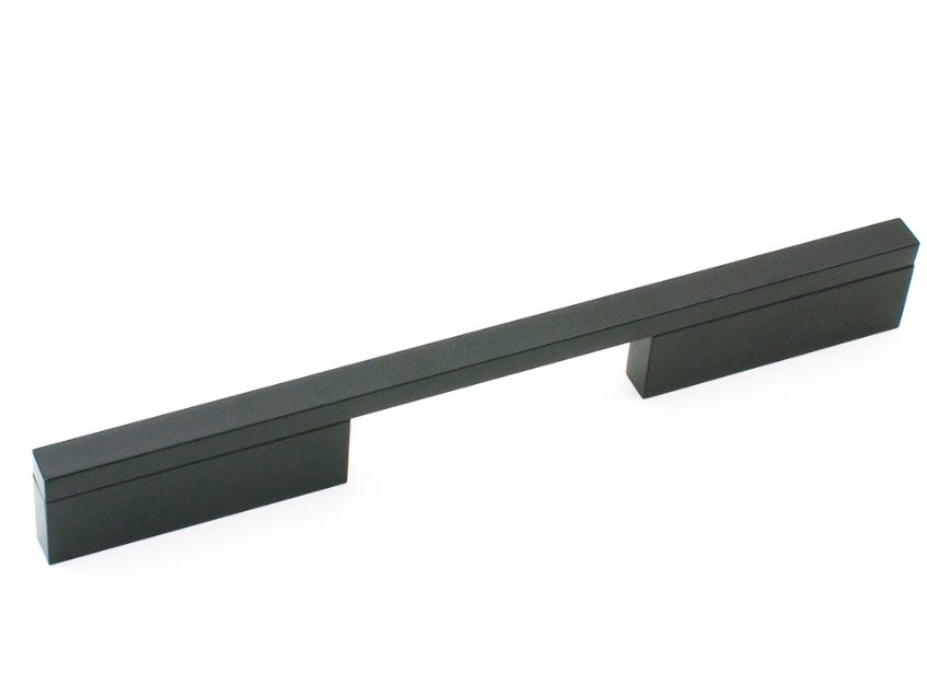 Greep Pont Mat Zwart 128/160 mm