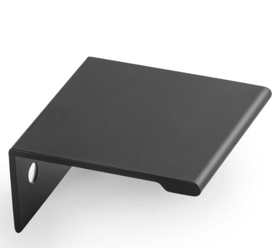 Hoekgreep Aluminium Zwart 24 mm